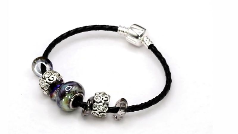European Charm Bracelet - Unforgettable (#1218)