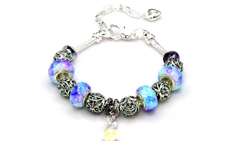 European Charm Bracelet - Beach Daze (#1205)