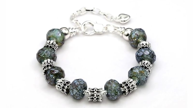 European Charm Bracelet -  Quiet Company (#1223)