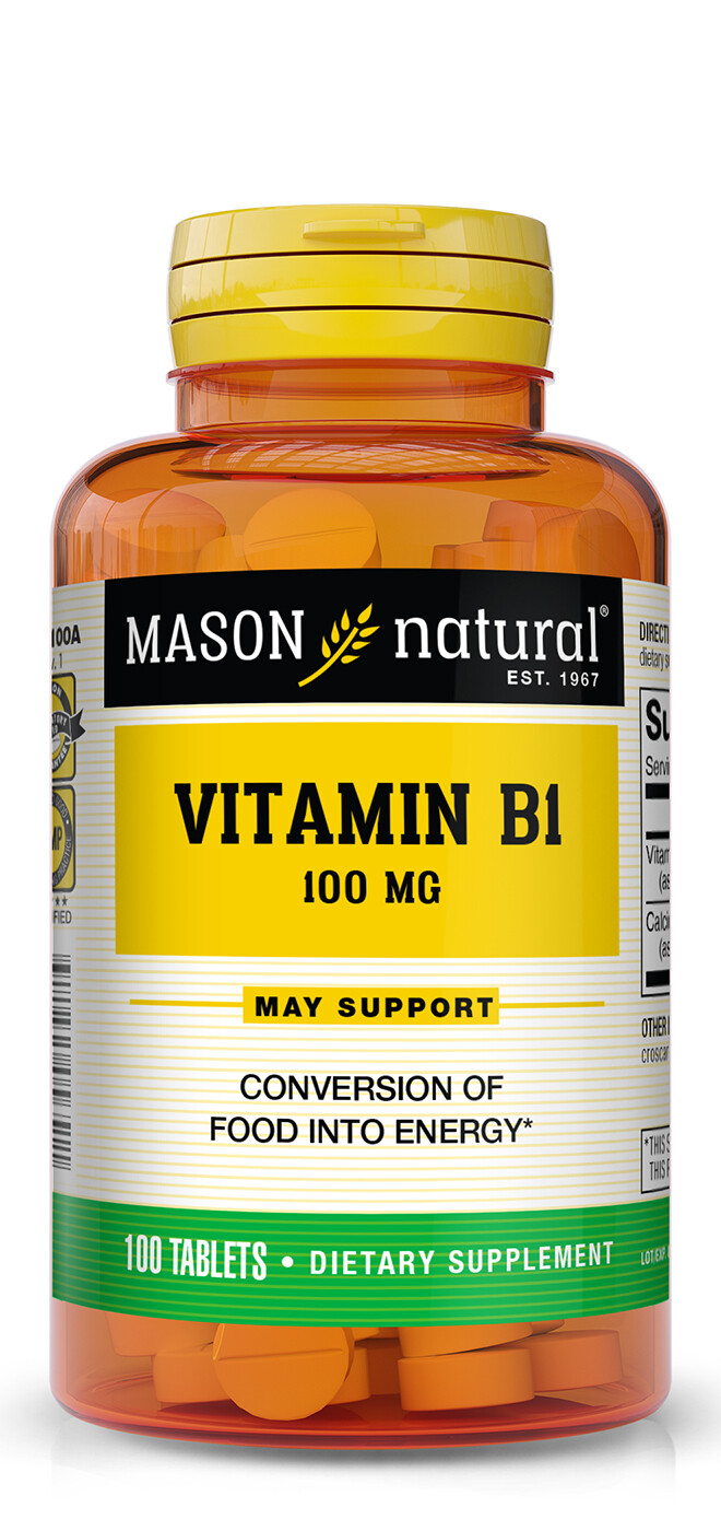 B-1 100 mg 100 tablets