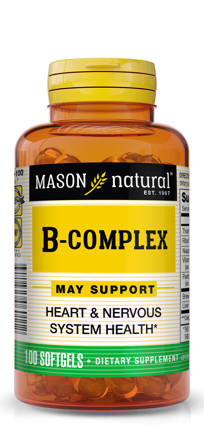 B Complex Natural Softgels 100 softgels