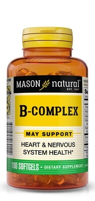 B Complex Natural Softgels 100 softgels