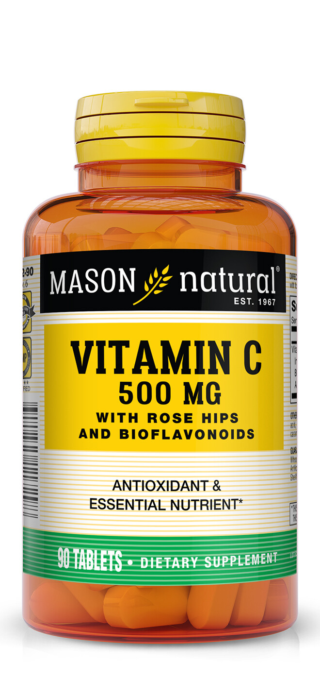 C 500 W/Rosehips Lemon Bio 90 tablets