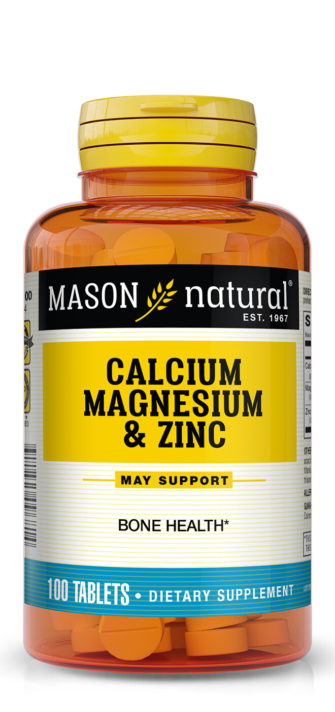 Calcium &amp; Magnesium &amp; Zinc  100 tablets