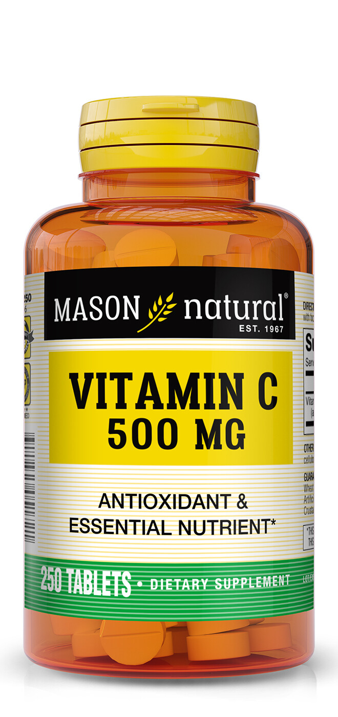 C-500 mg Pure Ascorbic Acid  250 tablets