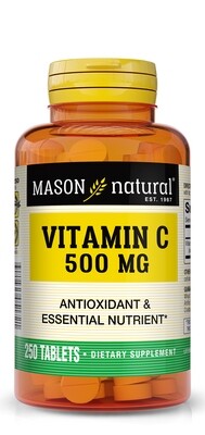 C-500 mg Pure Ascorbic Acid  250 tablets