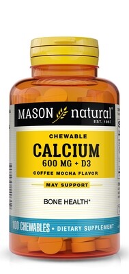 Chewable Calcium 600 +D 100 tablets