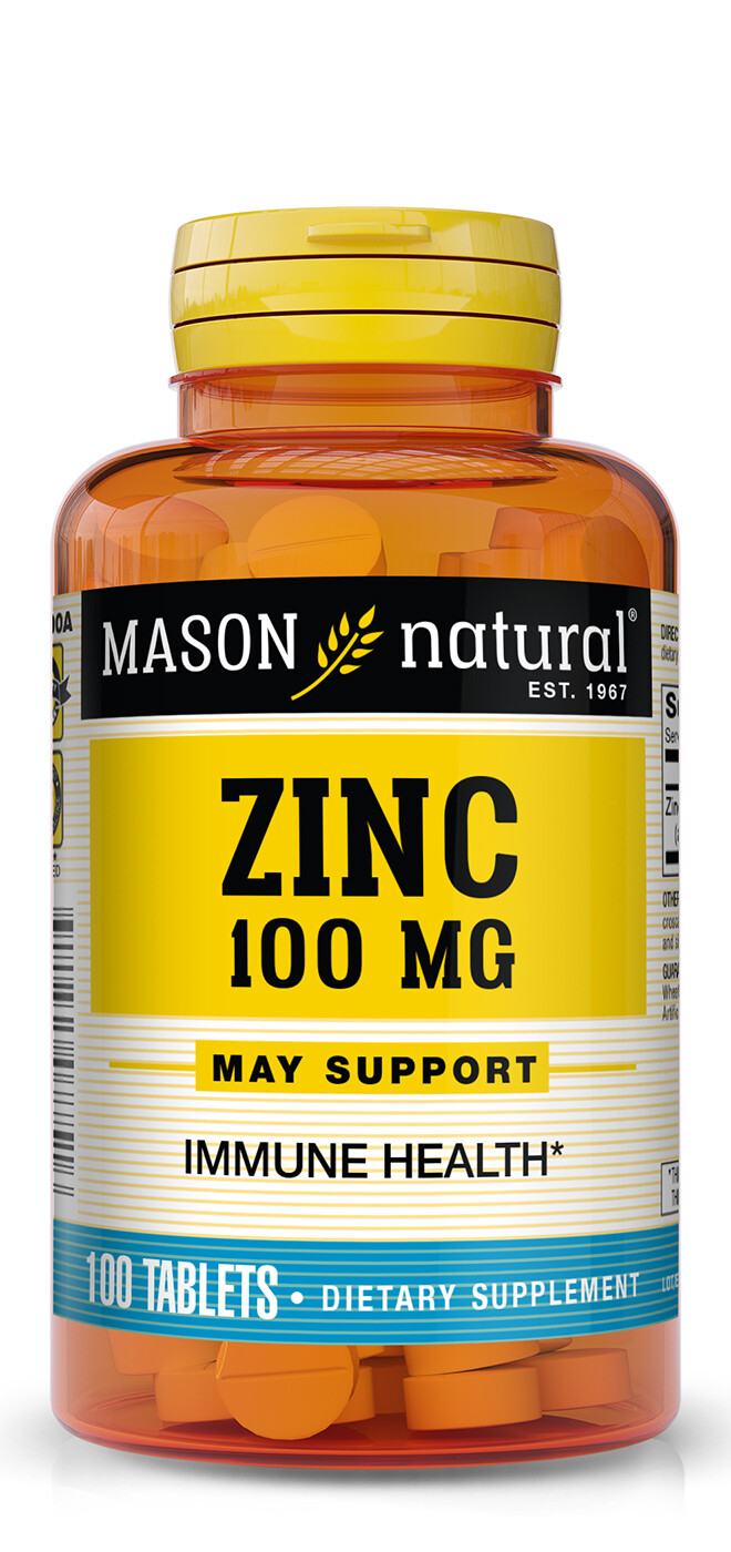 Zinc 100 mg 100 tablets