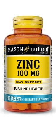 Zinc 100 mg 100 tablets