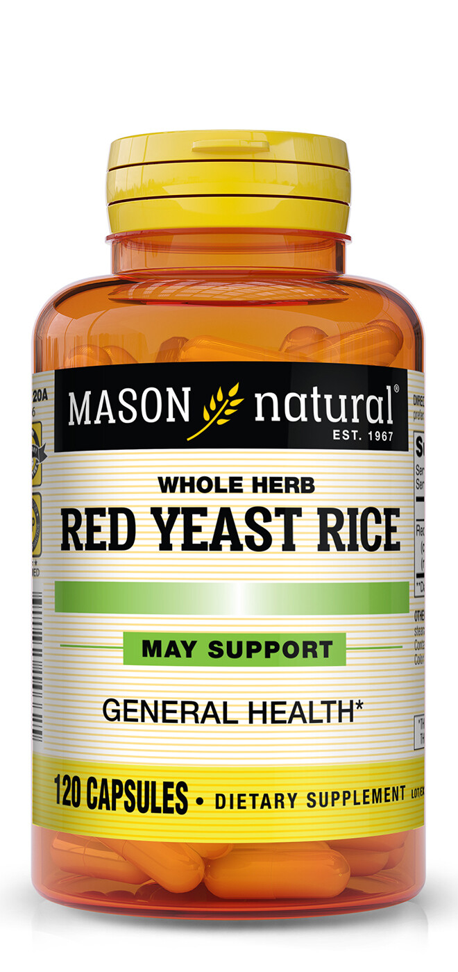 Red Yeast Rice 600 mg 120 capsules