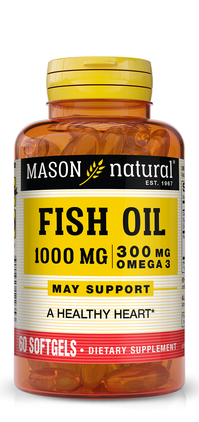 Omega-3 Fish Oil 1,000 mg to softgels