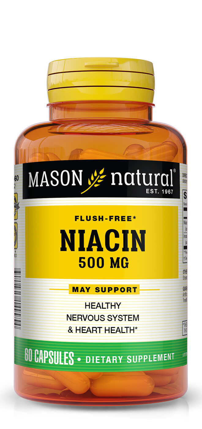 Niacin 500 mg Flush Free capsules