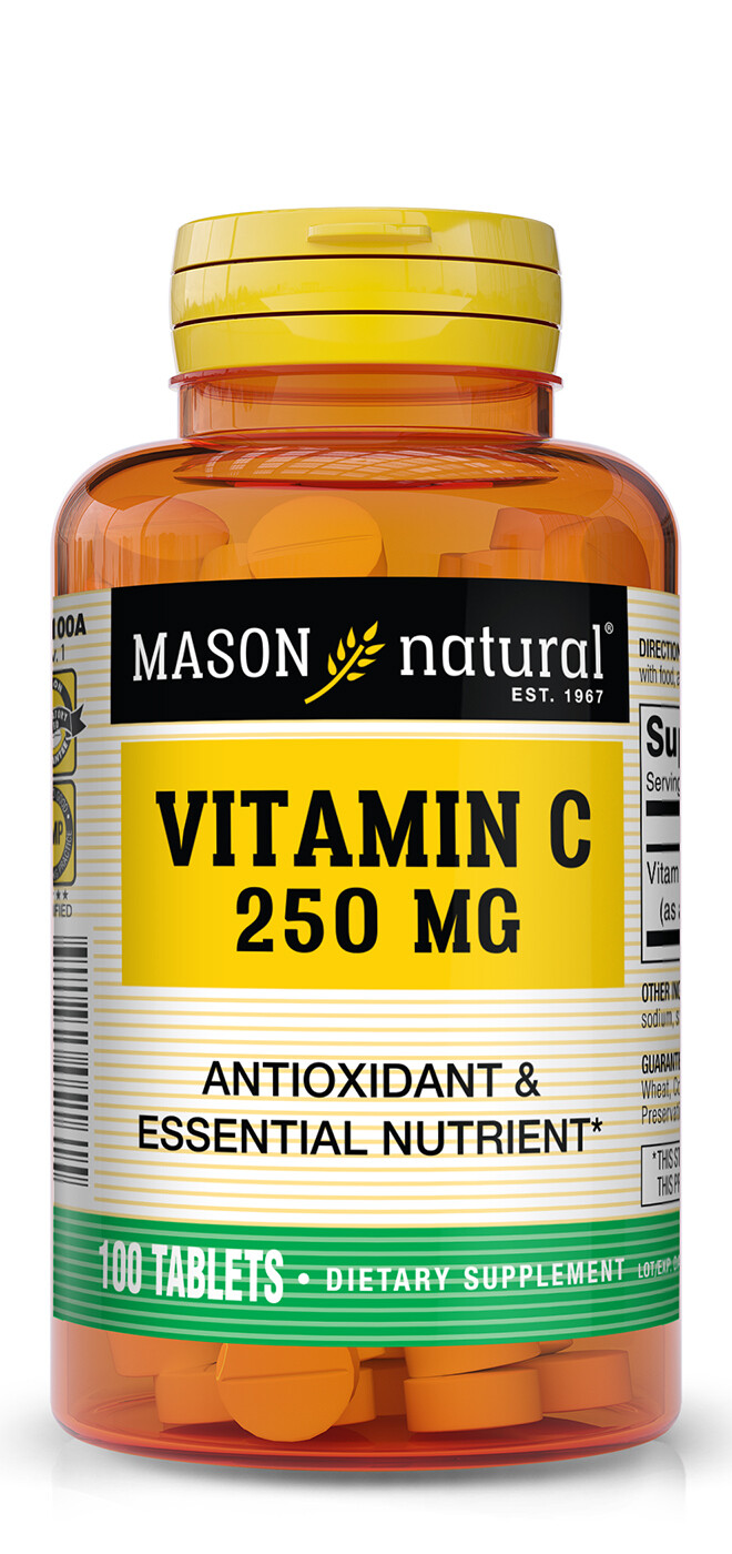 Pure C 250 mg  100 tablets