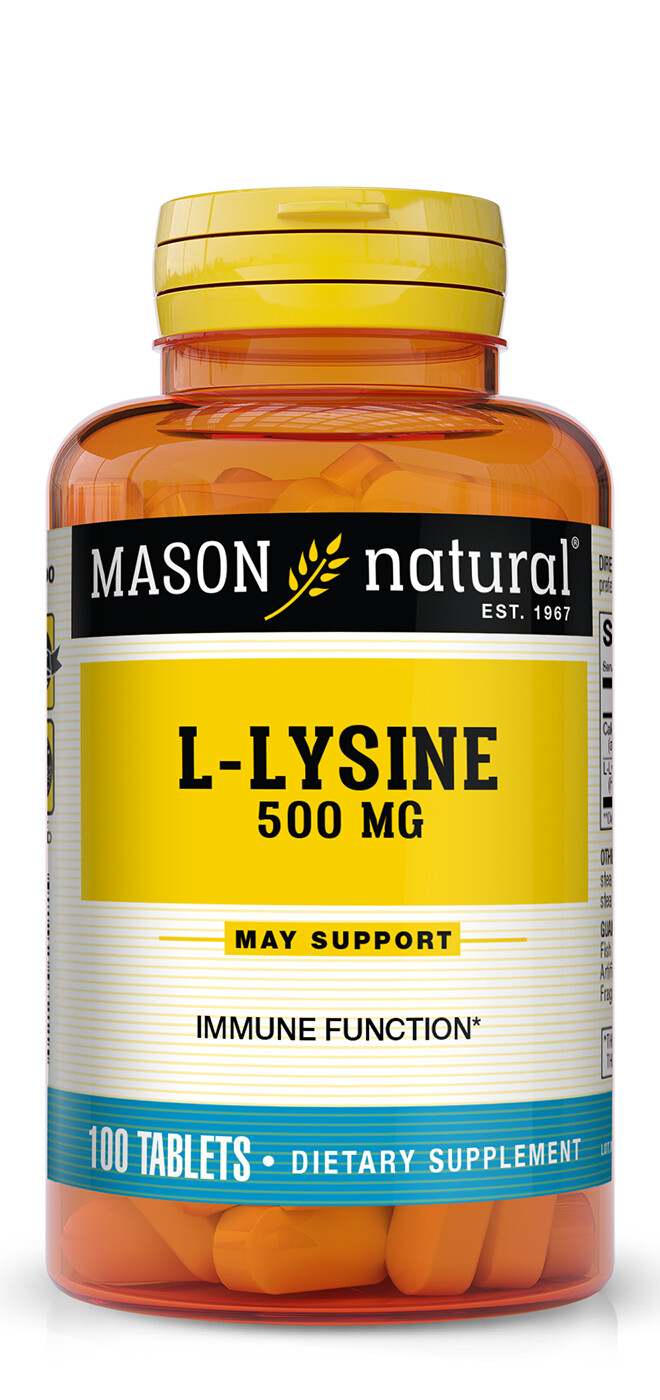 L-Lysine 500 mg 100 tablets