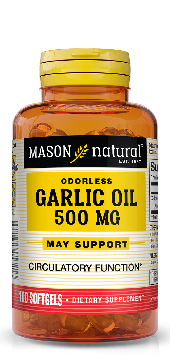 Garlic Oil 500 mg 100 softgels