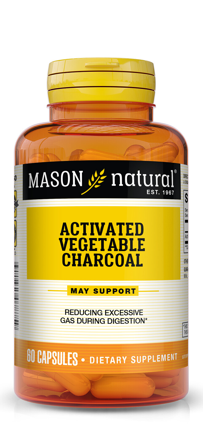 Charcoal 260mg 60 capsules