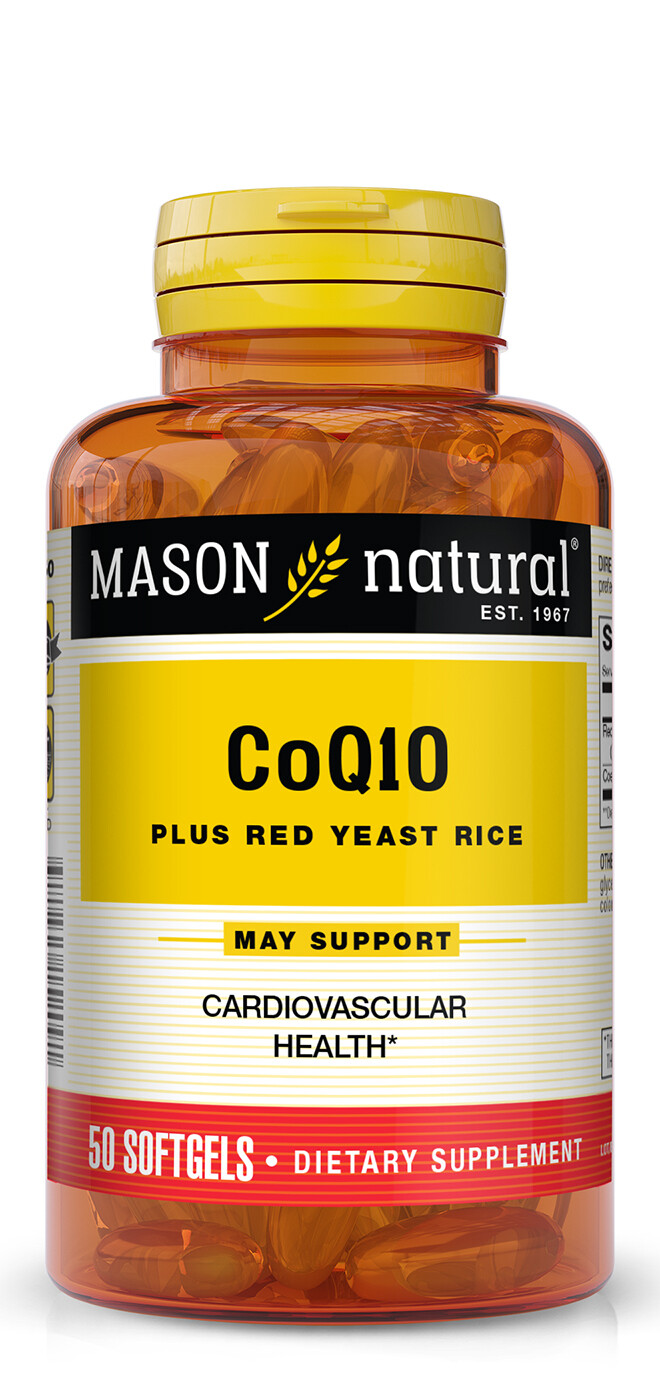 Co Q 10 Plus Red Yeast Rice 50 softgels