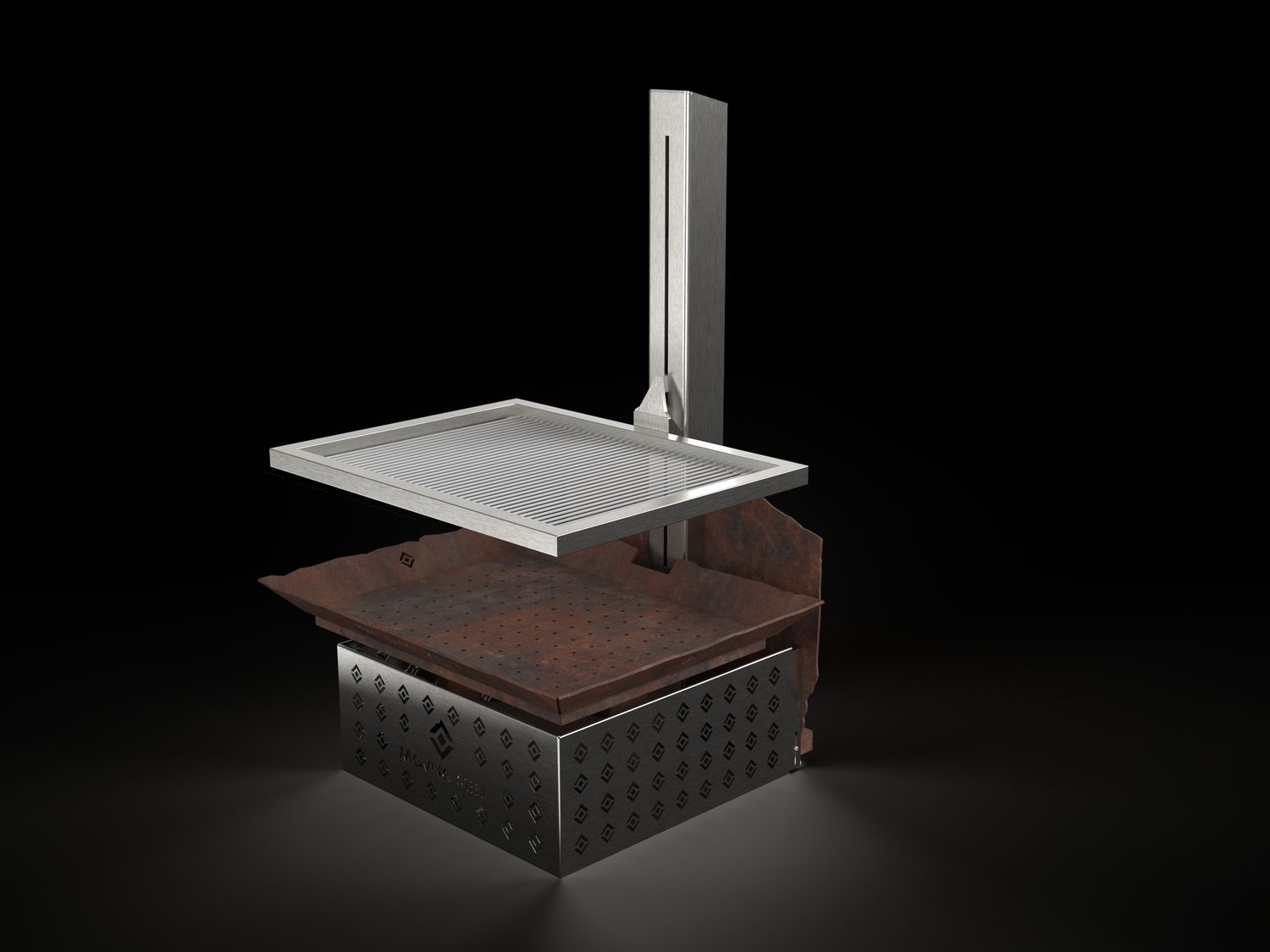 Grillstation Mechanisch (Freistehend)