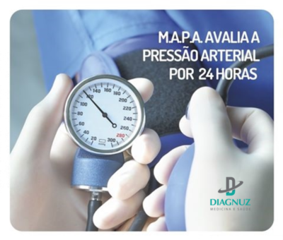 Exame - MAPA ( Monitoramento Ambulatorial da Pressão Arterial 24 horas