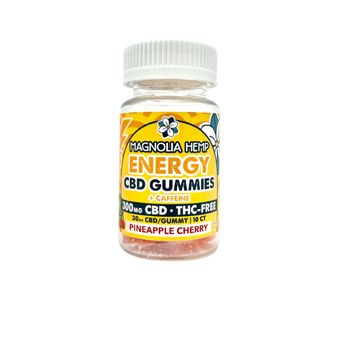 CBD Gummies | Pineapple Cherry | Caffeine