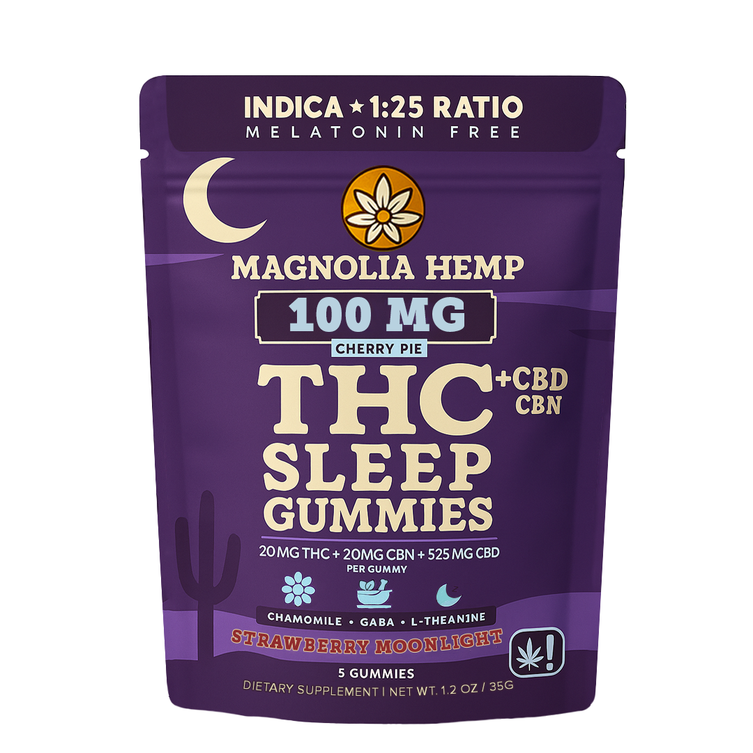 THC Sleep Gummies, Size: Strawberry Moonlight 5ct