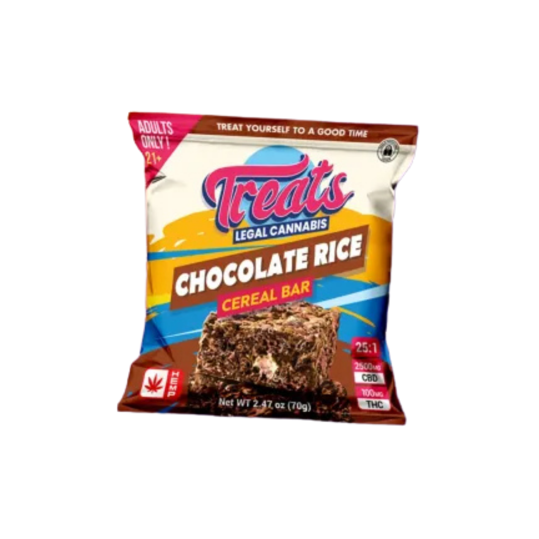 Treats - Cereal Bar, Flavor: Chocolate Rice