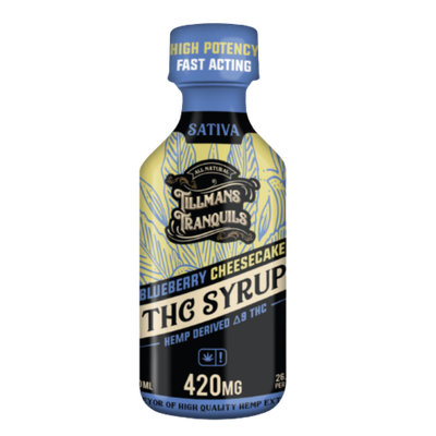 THC Syrup | Blueberry Cheesecake