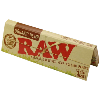 Raw Organic Hemp 1 1/4 Rolling Papers