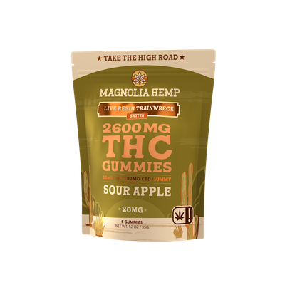 THC Gummies | Sour Apple