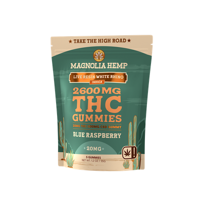 THC Gummies | Blue Raspberry