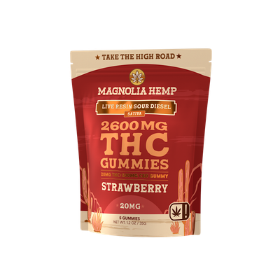 THC Gummies | Sweet Strawberry