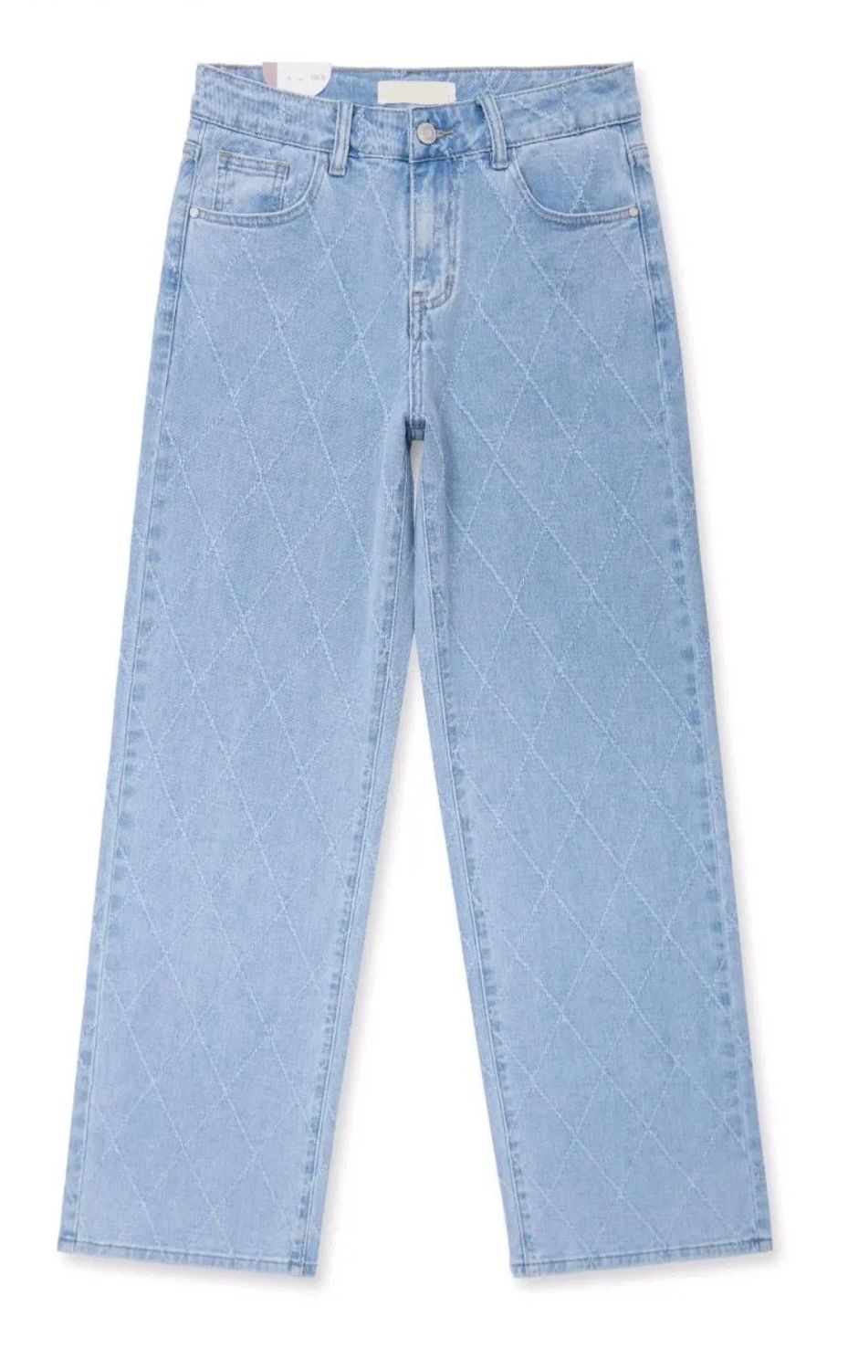 Straight leg denim