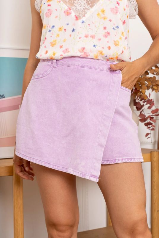 Colored skorts