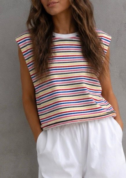 Striped tee