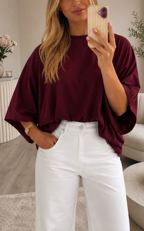 Oversized tee