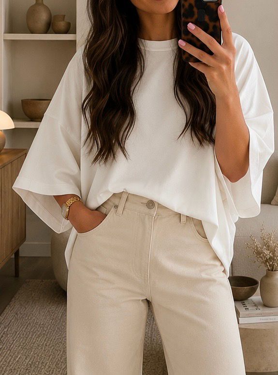 Oversized tee