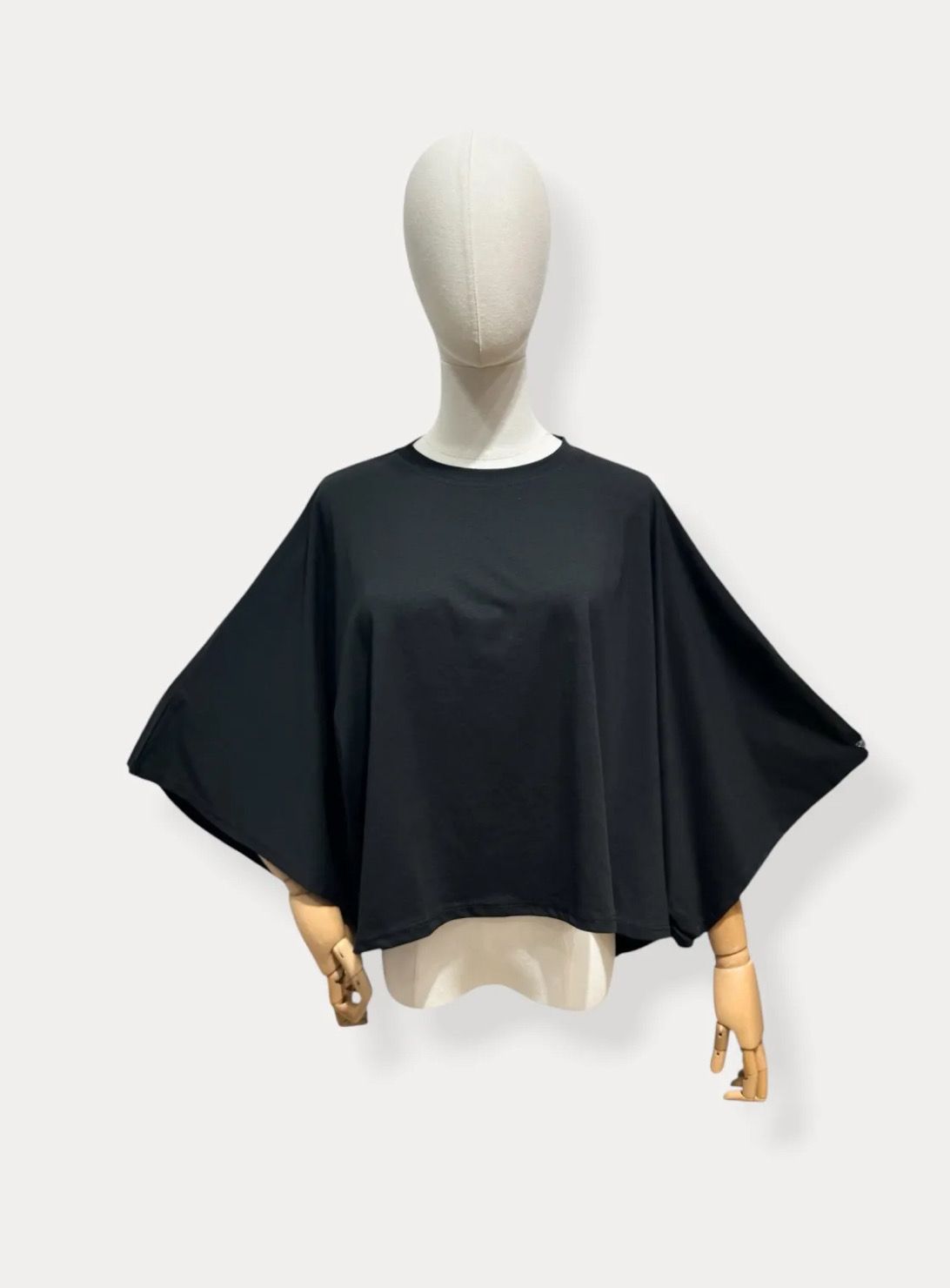 Oversized tee black
