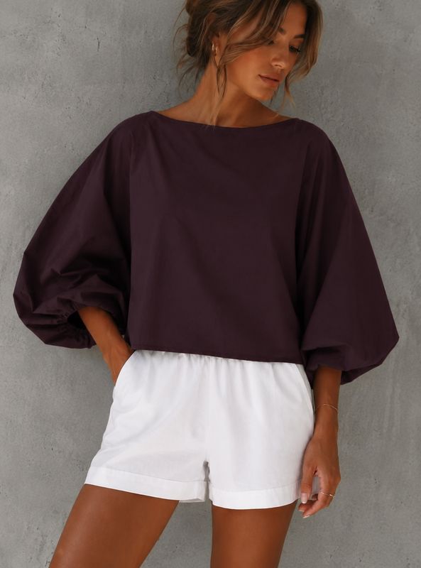 Cotton balloon top