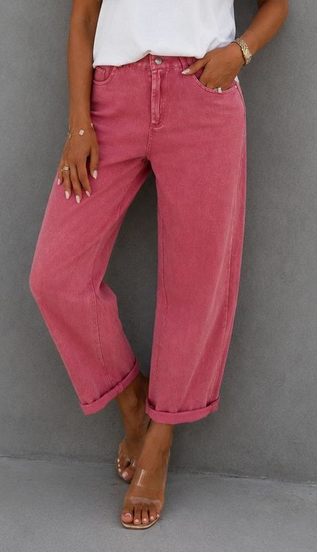 Colored denim