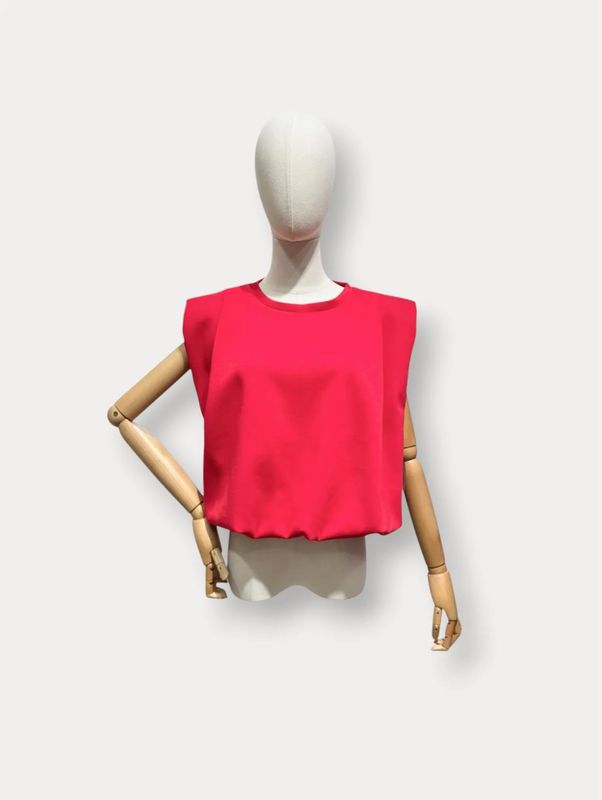 Puffed top red