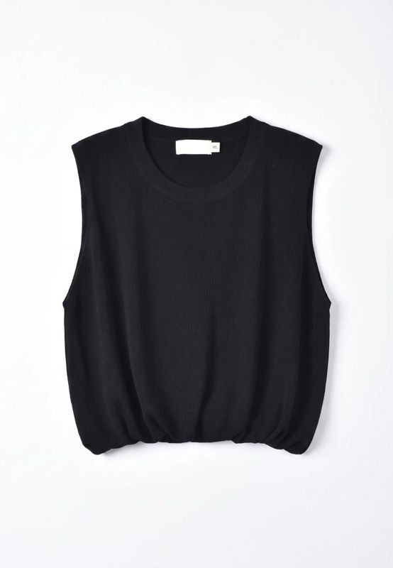 Puffed top black