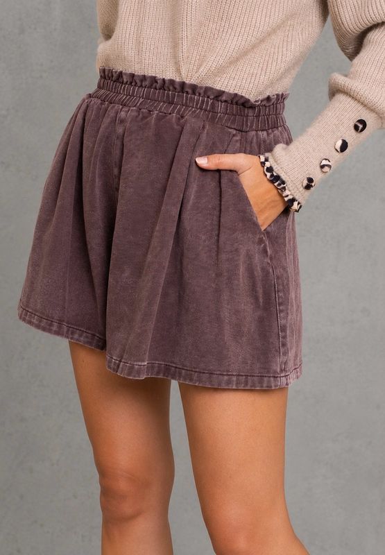 Demi shorts brown
