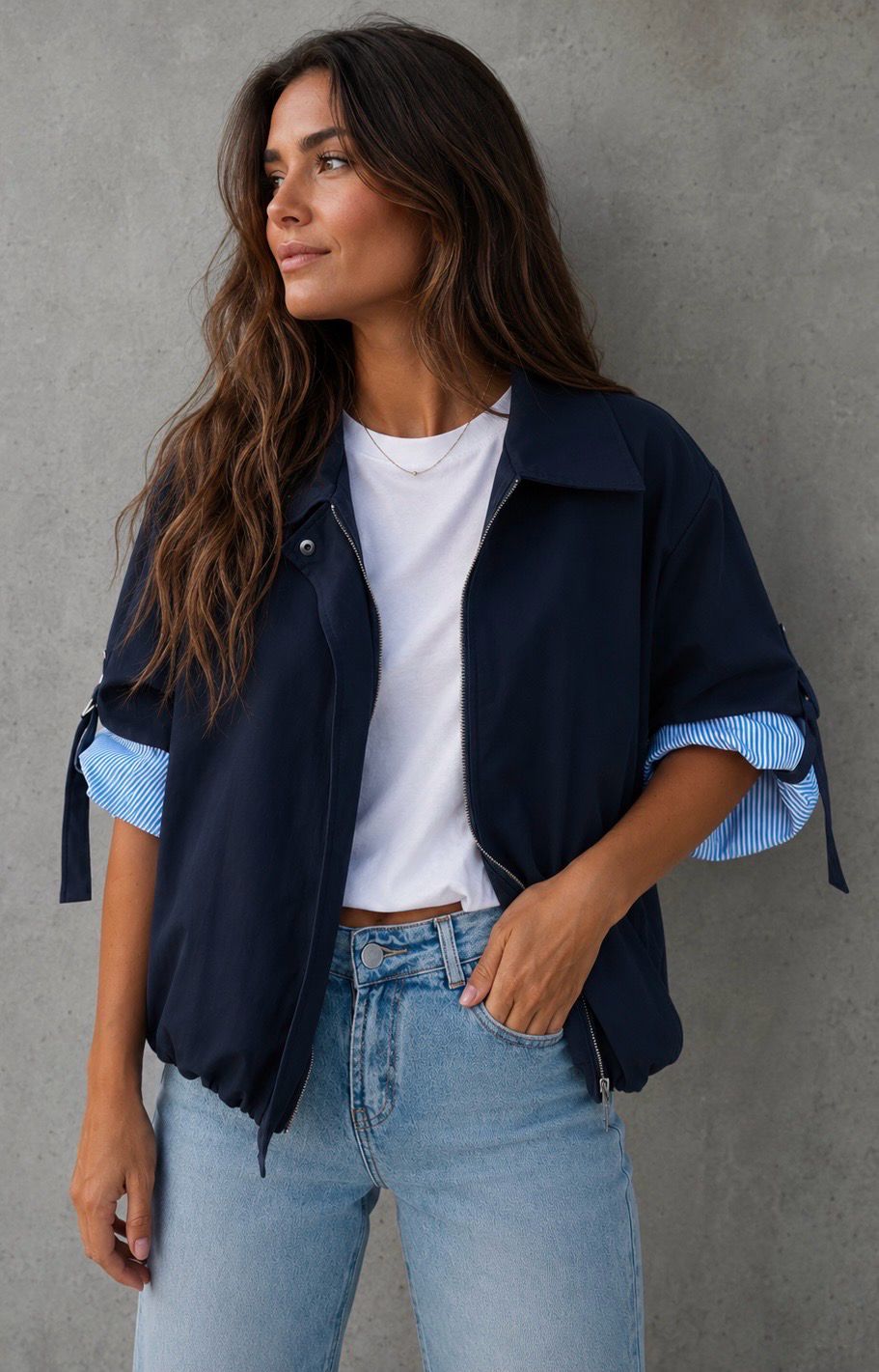 Nora jacket navy