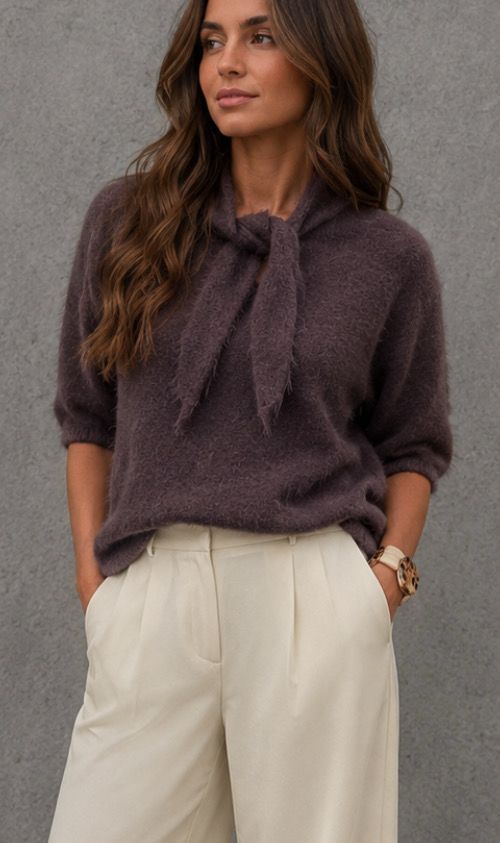 Tyler knit brown