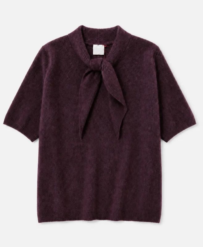 Tyler knit burgundy
