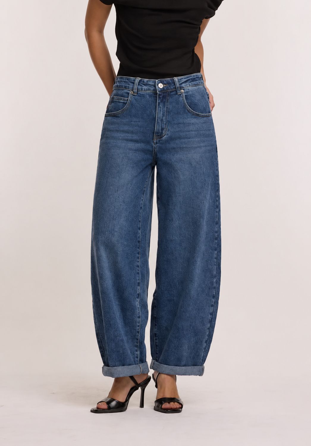 Balloon denim mid blue