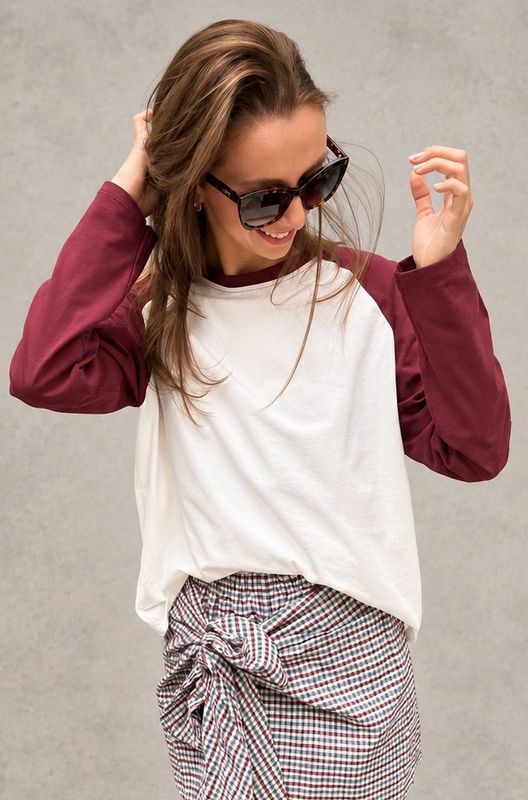 Tornillo longsleeve burgundy