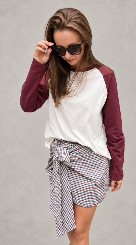 Tornillo longsleeve burgundy