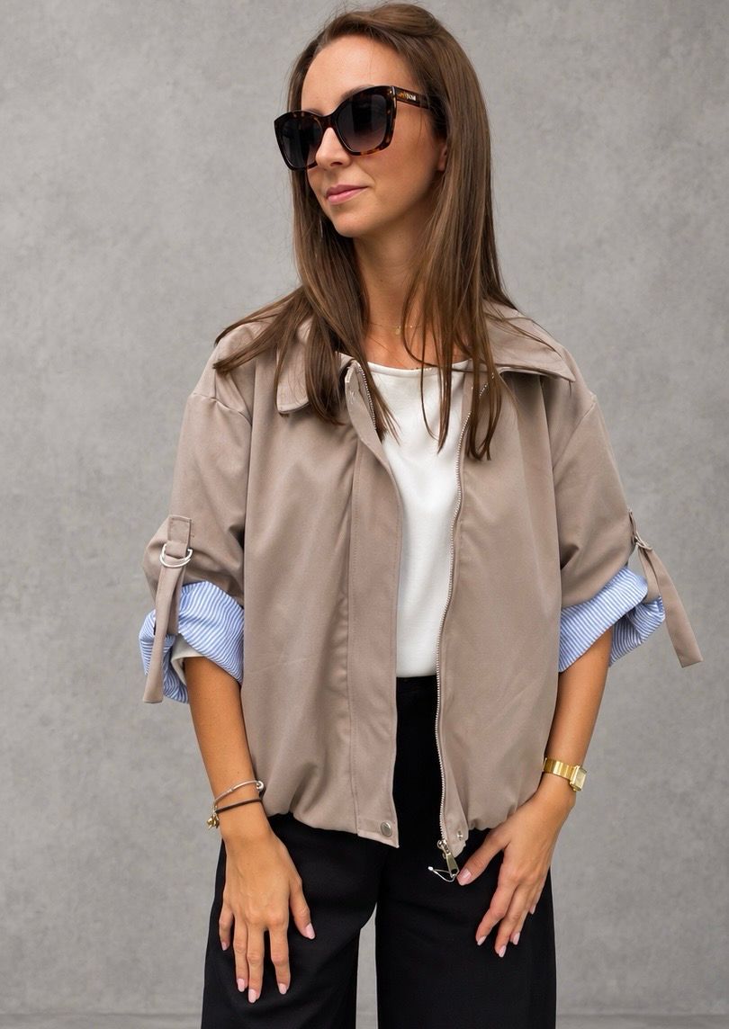 Nora jacket taupe