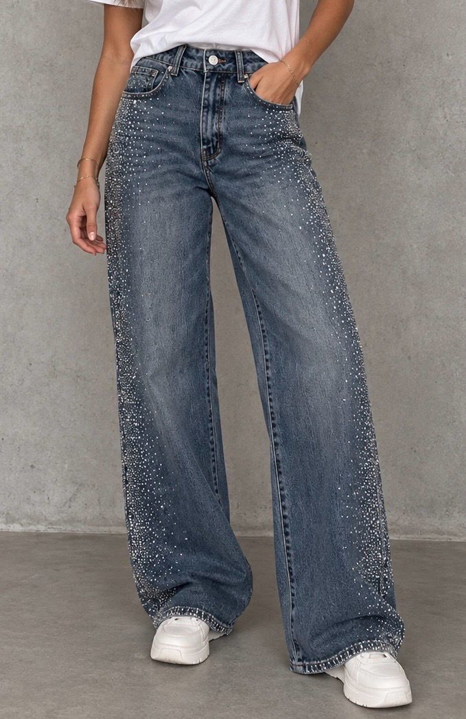 Highland strass denim